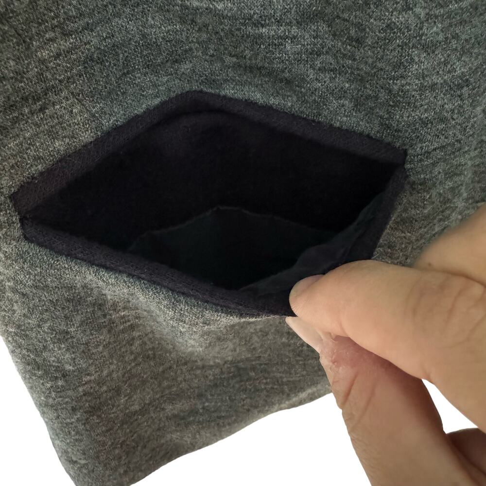 J Crew Black and Gray Cotton/Wool Contrast Blazer Size 8 - Picture 10 of 12